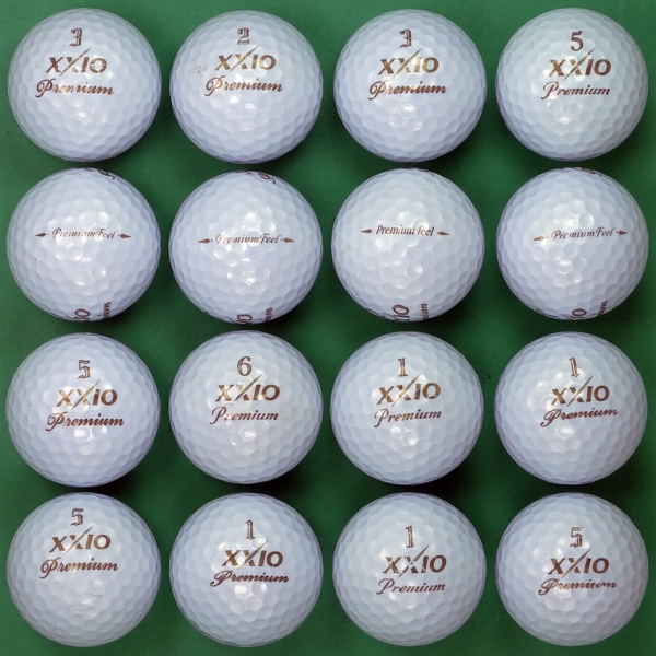 그린피플,던롭 젝시오 프리미엄 필 3피스 B+급 로스트볼 16개