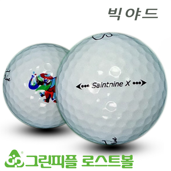그린피플,빅야드 세인트나인 X 3피스 B급 로스트볼 16개