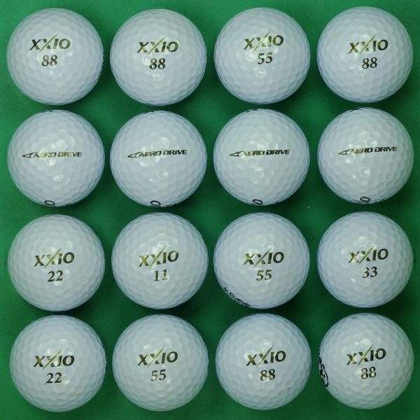 그린피플,던롭 젝시오 에어로 드라이버 3피스 A급 로스트볼 16개