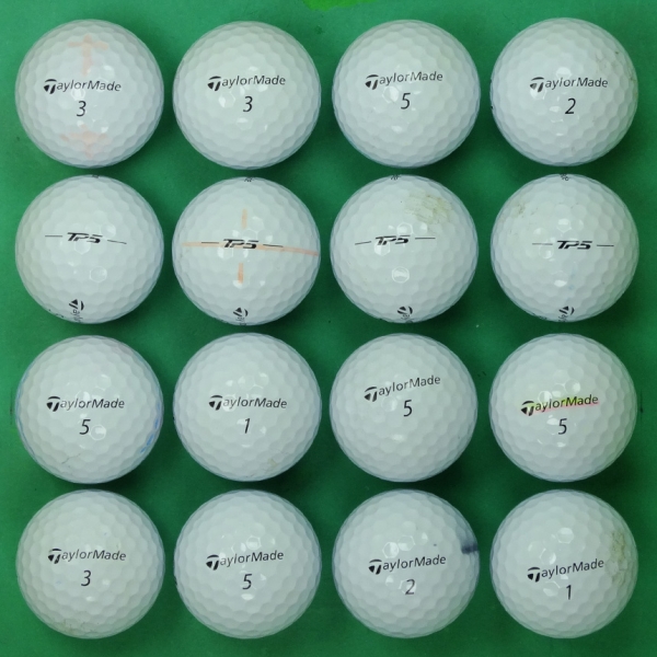그린피플,테일러메이드 TP5 5피스 B급 로스트볼 16개