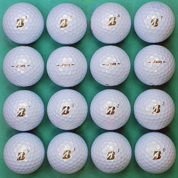그린피플,브리지스톤 TOUR B JGR 화이트 3피스 A급 로스트볼 16개