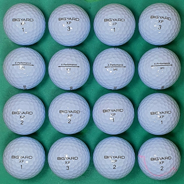 그린피플,빅야드 XP 퍼포먼스 화이트 3피스 A급 로스트볼 16개