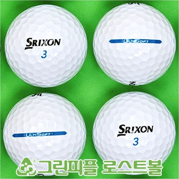 그린피플,스릭슨 얼티소프트(ULTISOFT) 2피스 B+급 로스트볼 16개
