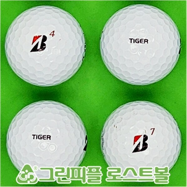 그린피플,브리지스톤 TOUR BX 화이트 3피스 B+급 로스트볼 16개