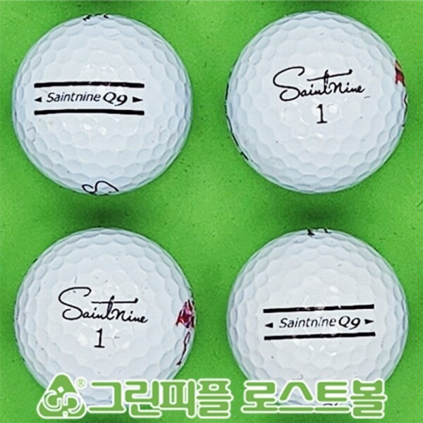그린피플,세인트나인 Q9 화이트 3피스 B급 로스트볼 16개
