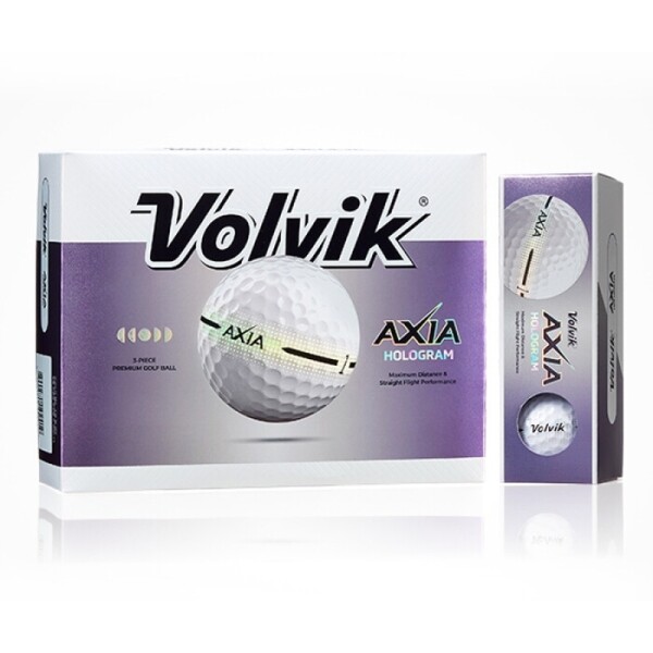 그린피플,[정품볼] 볼빅 엑시아 홀로그램 듀얼코어 화이트 골프공 3피스 1더즌(12구)