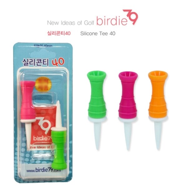 그린피플,버디79 실리콘티40 골프티(Silicone Tee40)