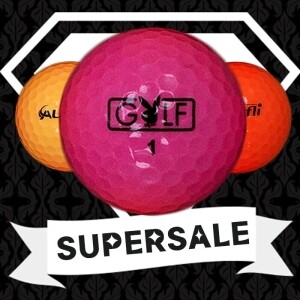 [SALE] 토탈브랜드 형광 컬러혼합 2피스 B+급 로스트볼 32개(16개X2팩)