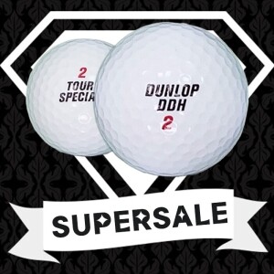 [SALE] 던롭 재팬 투어스페셜 2피스 A-급 로스트볼 32개(16개X2팩)