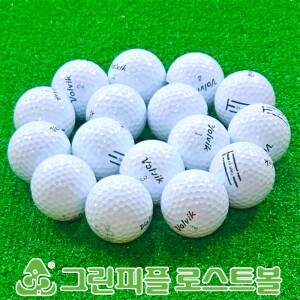볼빅 TOUR V3 화이트 3피스 A+급 로스트볼 16개