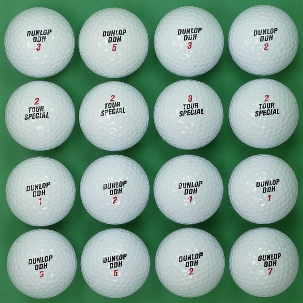 그린피플,[반쪽세일] 던롭 재팬 투어스페셜 2피스 A+급 로스트볼 16개