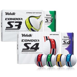 [정품볼] 볼빅 콘도르 S3 / S4 우레탄 DL360 1더즌(12구)