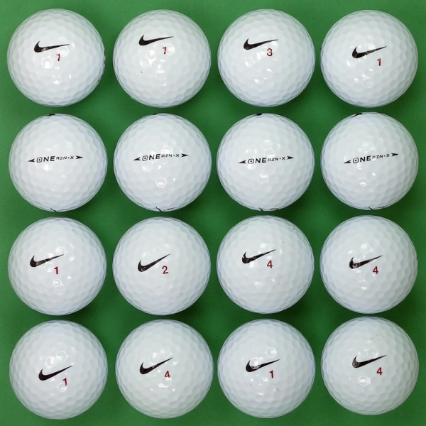 그린피플,나이키 원 RZN X 3피스 A급 로스트볼 16개