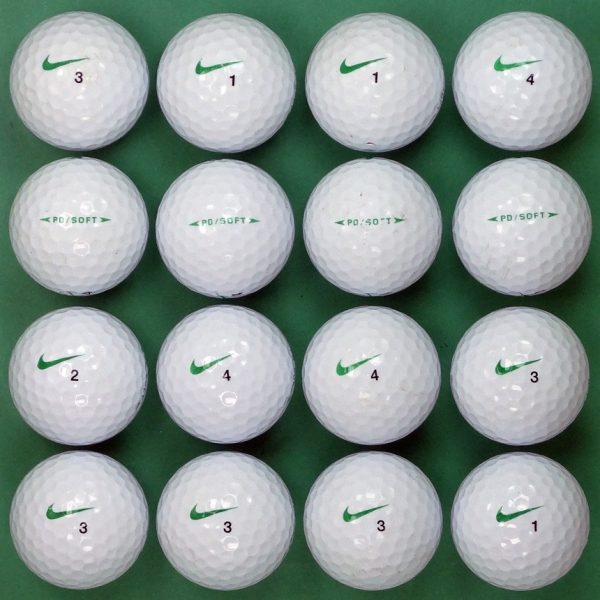 그린피플,나이키 뉴 PD 소프트 2피스 B+급 로스트볼 16개