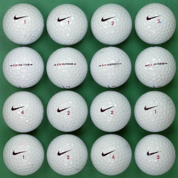 그린피플,나이키 RZN 플래티늄 4피스 B급 로스트볼 16개