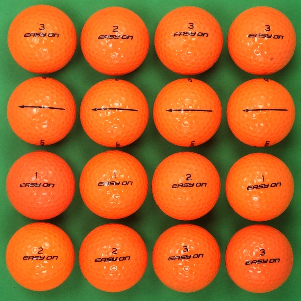 그린피플,빅야드 이지온 레드 2피스 A-급 로스트볼 16개