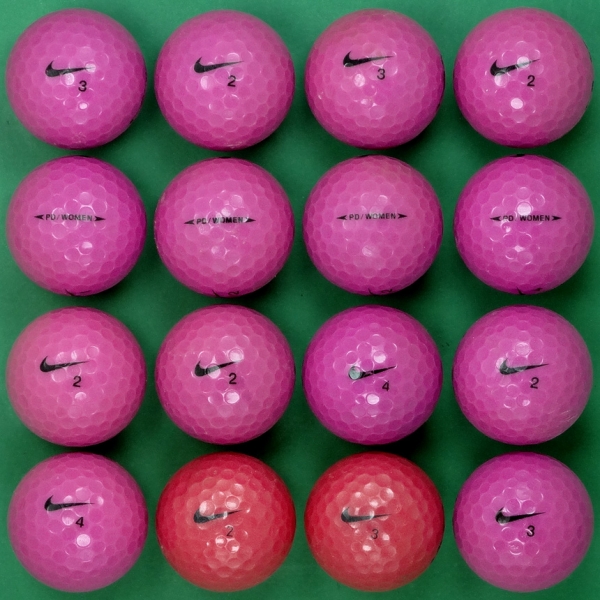 그린피플,나이키 PD 우먼 컬러혼합 2피스 B+급 로스트볼 16개