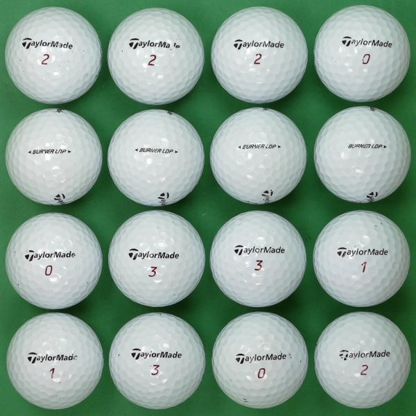 그린피플,테일러메이드 버너 LDP 2피스 A-급 로스트볼 16개