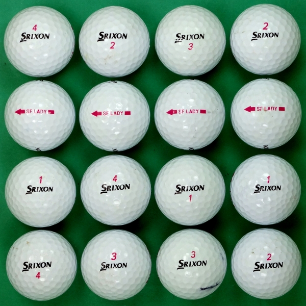 그린피플,스릭슨 SF 레이디 2피스 B급 로스트볼 16개
