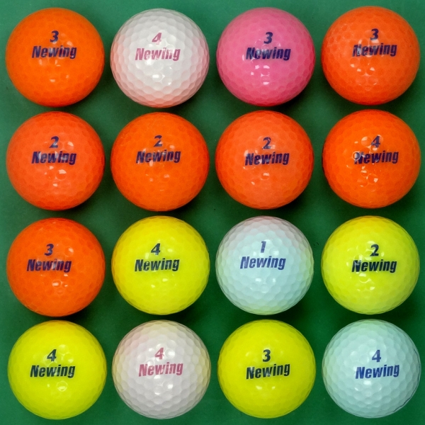 그린피플,브리지스톤 뉴 뉴윙 컬러혼합 2피스 B+급 로스트볼 16개