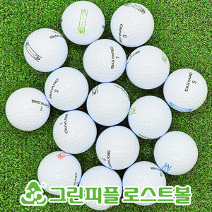 빅야드 고반발 STRAIGHT 화이트 2피스 A급 로스트볼 16개